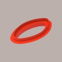 Stampo in Silicone per Frutta Realistica Fava di Cacao 197x99H76 mm [787e0903]