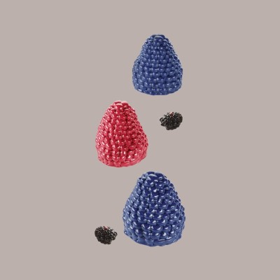 Stampo in Silicone 3D per Frutta Realistica Mora dm 65 mm H 67 mm [aad610cb]