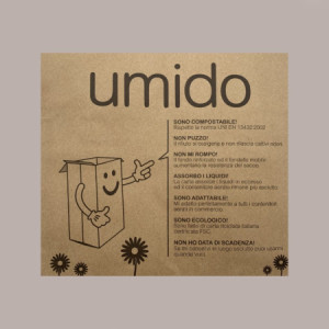 Sacchi Carta per Raccolta Differenziata Umido Organico 120 Lt 10 Pezzi [e4804d45]