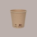 Bicchiere Carta per Caffè Biodegradabile Compostabile 3oz 80cc 100 pezzi [8cba211f]
