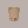 Bicchiere Carta per Caffè Biodegradabile Compostabile 3oz 80cc 100 pezzi [8cba211f]