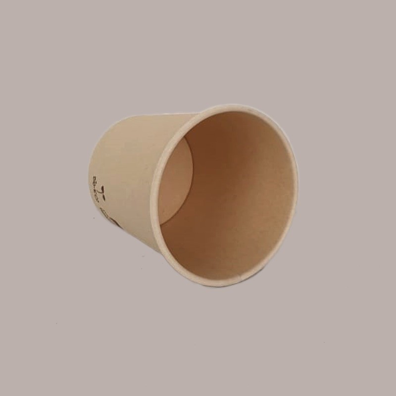 Bicchiere Carta per Caffè Biodegradabile Compostabile 3oz 80cc 100 pezzi [be2c9348]