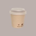Bicchiere Carta per Caffè Biodegradabile Compostabile 4oz 120cc 50 pezzi [b5256555]