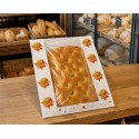 Sacchetto Carta Antigrasso Focaccia con Finestra 22x31 1000 Pz [0203e1e7]