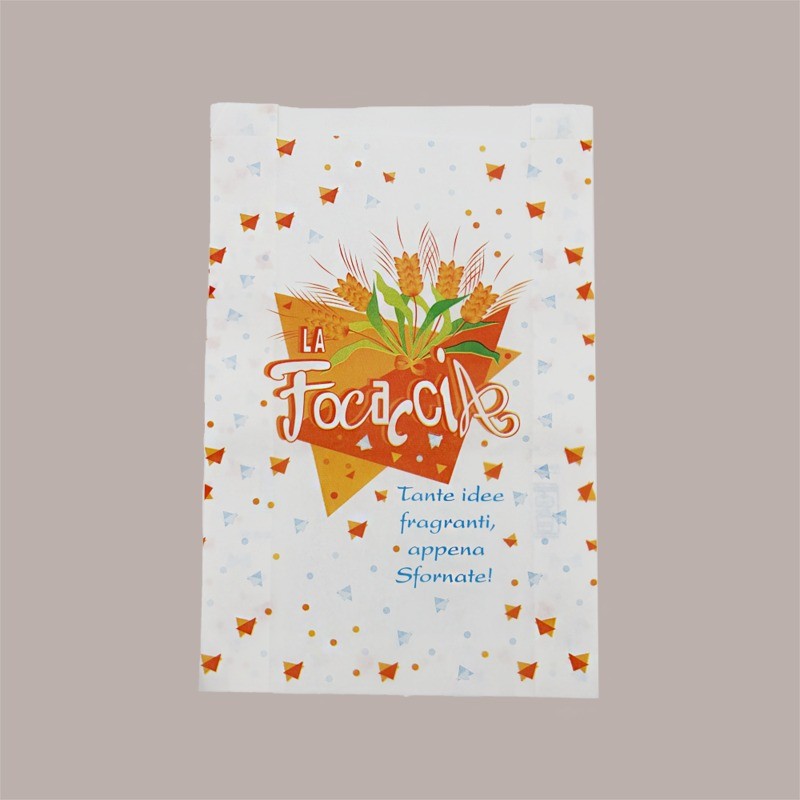Sacchetto Carta Antigrasso Focaccia con Finestra 22x31 1000 Pz [0753a6f9]