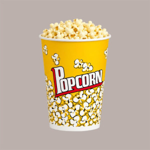 Bicchierone Carta Pop Corn Piccolo Small 950 ml 32oz 20 pezzi [41bbe05a]