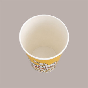 Bicchierone Carta Pop Corn Piccolo Small 950 ml 32oz 20 pezzi [f6a6215e]