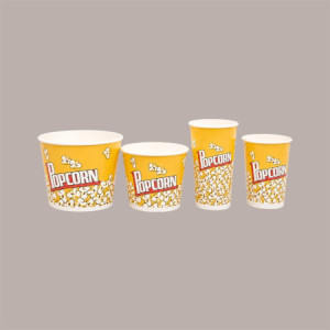 Bicchierone Carta Pop Corn Piccolo Small 950 ml 32oz 20 pezzi [04f7fc95]