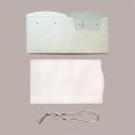 Scatola Prestige in Carta Avana con Coperchio Trasparente 210x210H210mm 5 pezzi [92538dba]