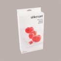 Stampo in Silicone 3D per Frutta Realistica Rosso Ciliegia 75x50H45 mm [114a1135]