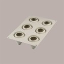 Stampo in Silicone 3D per Frutta Realistica Fragole e Panna dm 59 mm H 61 mm [fa053ac4]