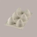 Stampo in Silicone 3D per Frutta Realistica Fragole e Panna dm 59 mm H 61 mm [4d18fbc0]