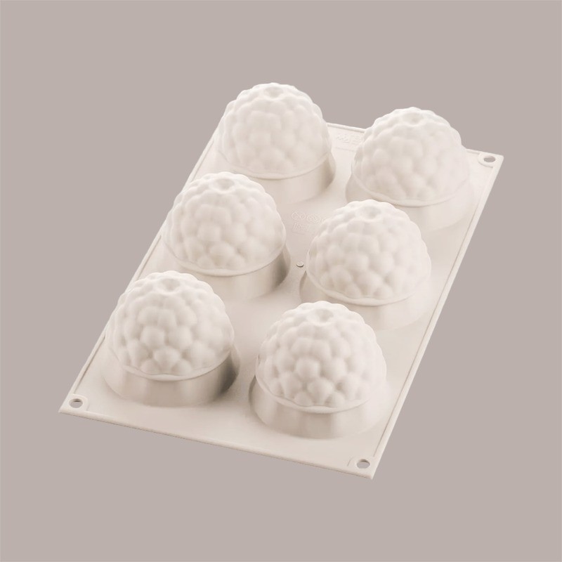 Stampo in Silicone 3D per Frutta Realistica Segreti del Bosco Mora dm 65 mm H 55 mm [7da9e2c5]