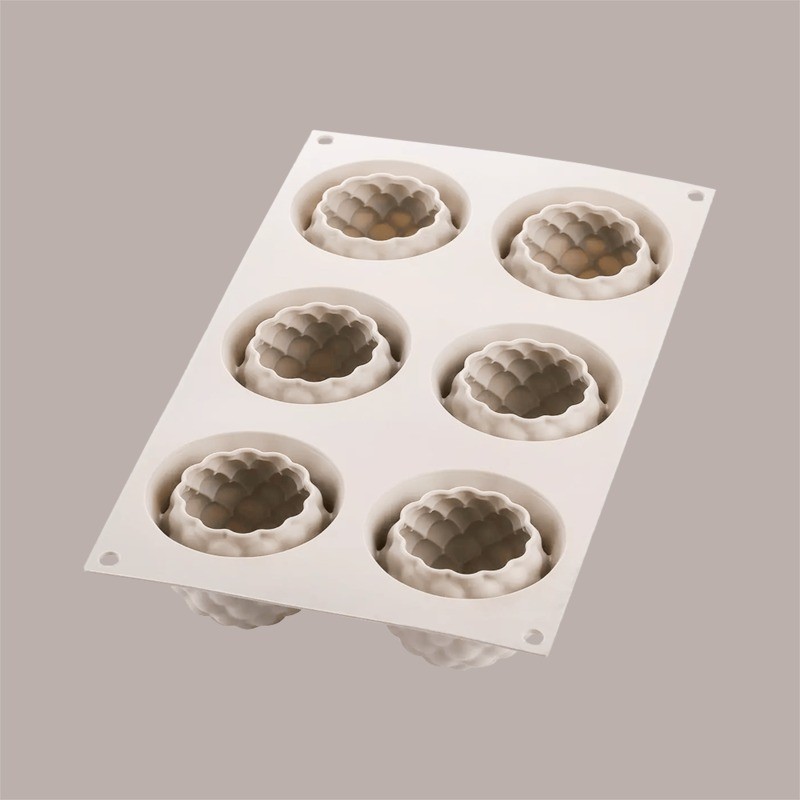 Stampo in Silicone 3D per Frutta Realistica Segreti del Bosco Mora dm 65 mm H 55 mm [cab423c1]