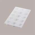 Stampo in Silicone 3D per Frutta Realistica Mela Ciliegia e Pesca dm 39 mm H 30 mm [85b10e32]
