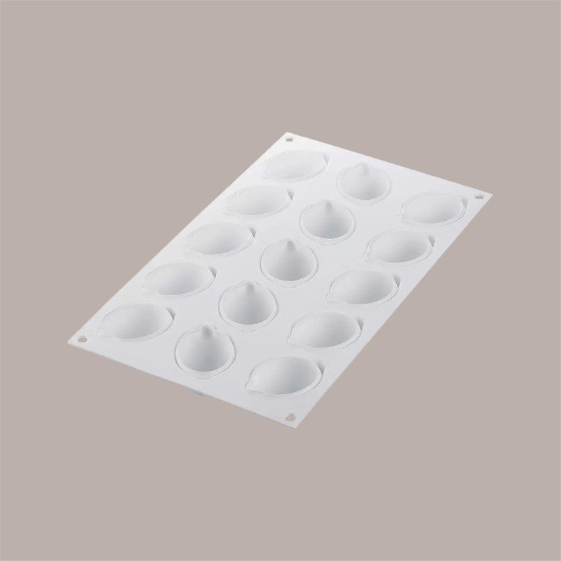 Stampo in Silicone 3D per Frutta Realistica Limone e Lime 55x38H27 mm [55ac1b83]
