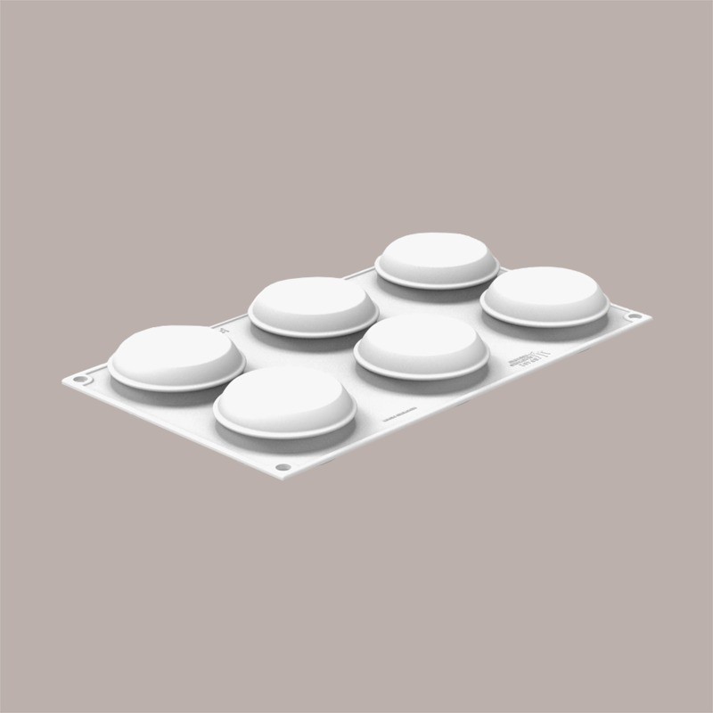 Stampo in Silicone per Frutta Realistica Fetta di Limone dm 70 mm H 31 mm [d200c382]