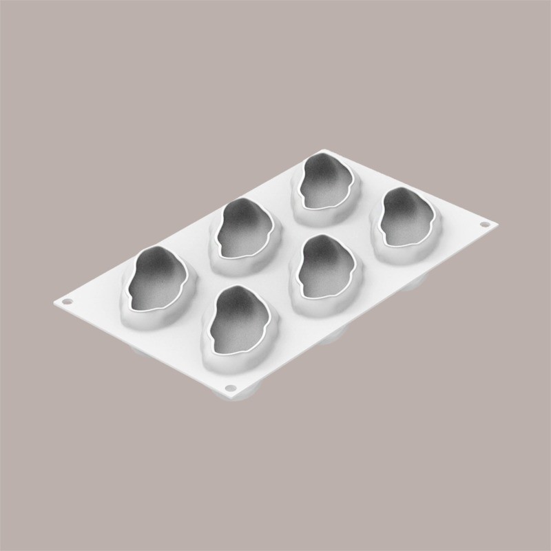 Stampo in Silicone per Frutta Realistica Pistacchio 99x56H40 mm [ece86b84]