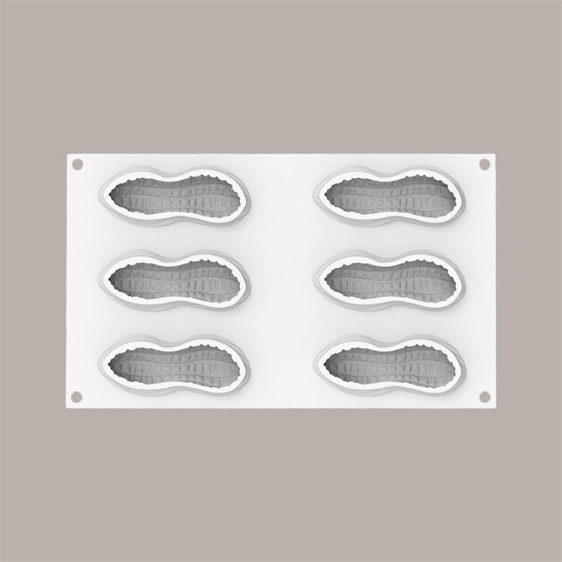 Stampo in Silicone per Frutta Realistica Arachide 107x43h40 mm [dc597281]