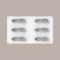 Stampo in Silicone per Frutta Realistica Arachide 107x43h40 mm [dc597281]