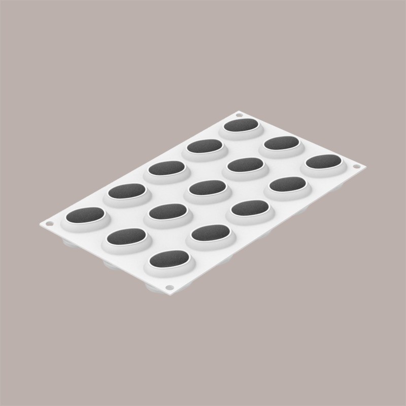Stampo in Silicone per Frutta Realistica Chicco di Caffe 50x38H26 mm [4c4e3e9a]