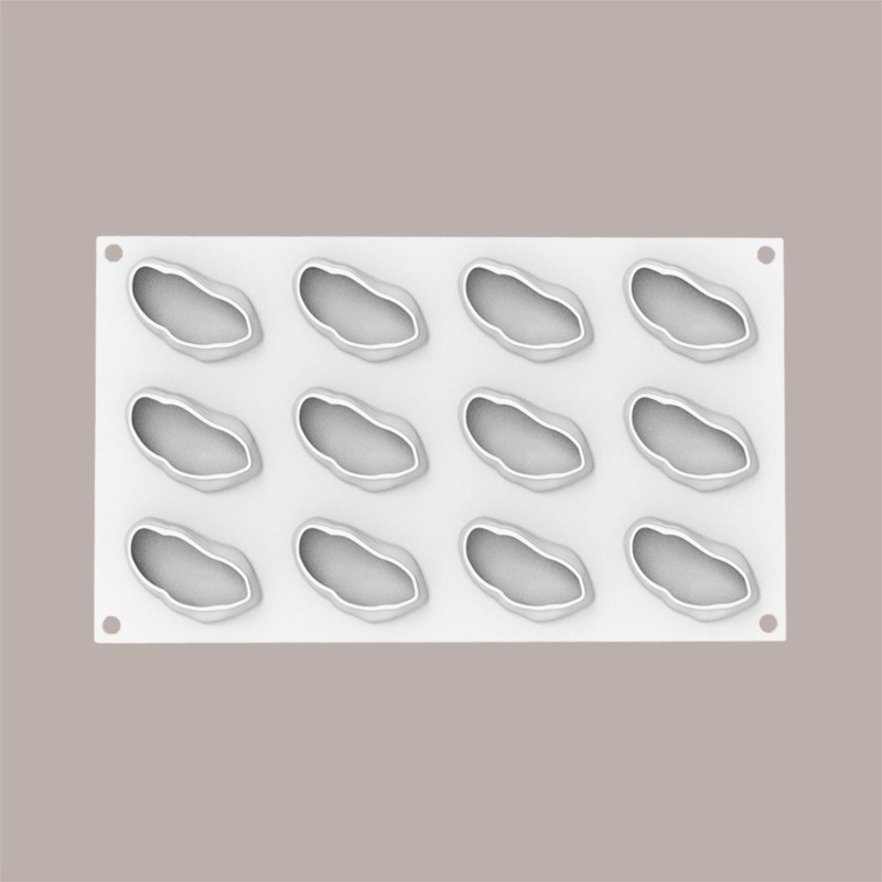 Stampo in Silicone per Frutta Realistica Pistacchio 62x35H25 mm [ceb2a185]