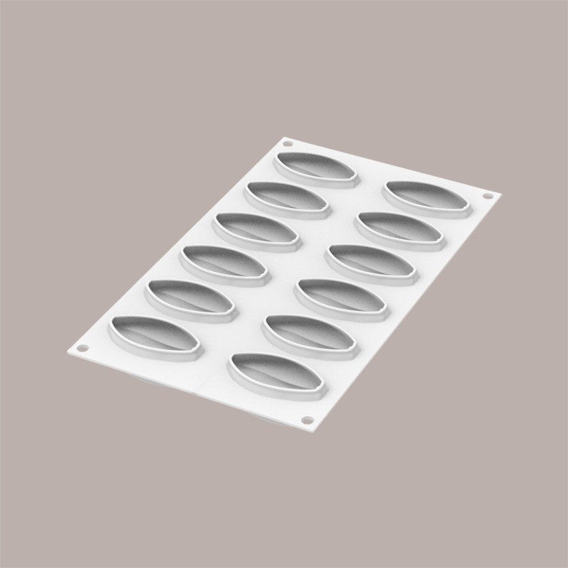 Stampo in Silicone per Frutta Realistica Fave di Cacao 67x37H26 mm [77f6d182]