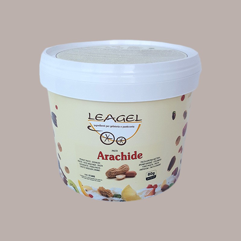 Pasta Concentrata al Gusto Arachide per Gelato e Dolci Leagel 5 Kg [6af1b14e]