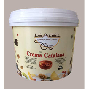 Pasta Concentrata Gusto Crema Catalana per Gelato e Dolci Leagel 3,5 Kg