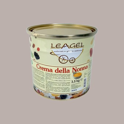Pasta Concentrata Crema della Nonna al Limone per Gelato e Dolci Leagel 3,5 Kg [3567b1fb]