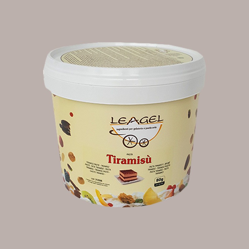 Pasta Concentrata Gusto Tiramisù per Gelato e Dolci Leagel 3,5 Kg [bf01b1e5]