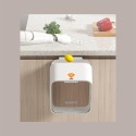 Cestino Pattumiera Automatica con Sensore da Incasso 7 Lt Bianco con Superficie Effetto Legno Chiaro JAH564-1 [fbc8e124]