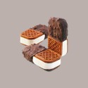 Biscotto Rettangolare al Cacao per Biscotto Gelato Bisgel Break&Go 410 pz [7058aeeb]