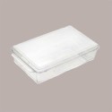 Contenitore in Plastica Porta Tiramisù Cristallo Trasparente da 12 Porzioni Misura 3 10 Pezzi [d4ba7815]