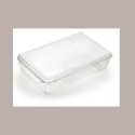 Contenitore in Plastica Porta Tiramisù Cristallo Trasparente da 12 Porzioni Misura 3 10 Pezzi [2c0504af]