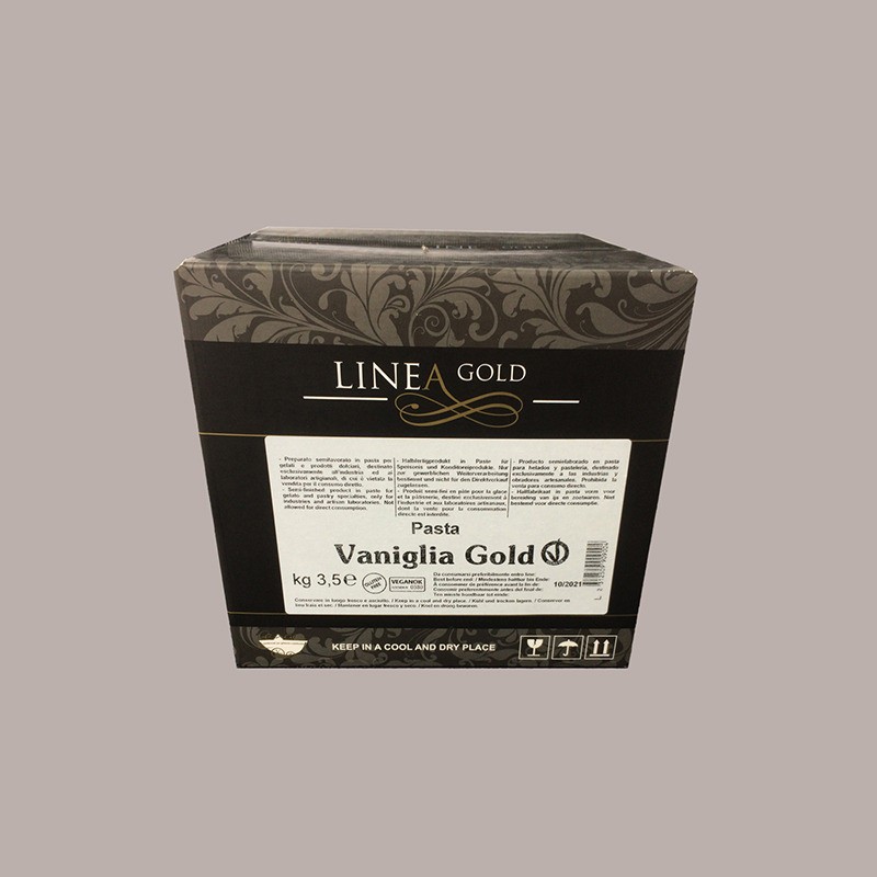 Pasta al Gusto di Vaniglia Linea Gold ideale per Gelato Dolci Leagel 3,5 Kg [bab23f57]