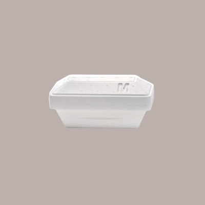 Vaschetta per Gelato in Polistirolo YETI M 350 gr / 500 cc Alcas 50 pezzi [19c19513]