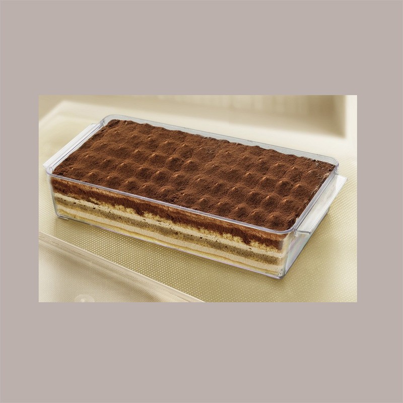 Contenitore in Plastica Porta Tiramisù Cristallo Trasparente da 9 Porzioni Misura 2 10 pezzi [a3dbee4c]