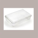 Contenitore in Plastica Porta Tiramisù Cristallo Trasparente da 9 Porzioni Misura 2 10 pezzi [14c62f48]