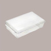 Contenitore in Plastica Porta Tiramisù Cristallo Trasparente da 6 Porzioni Misura 1 10 pezzi [10362e47]