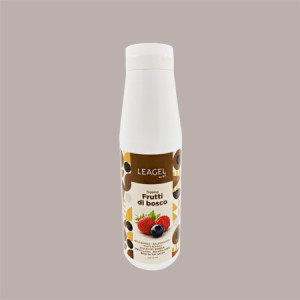 Topping Gusto Frutti di Bosco Salsa Dolce per Gelati Dessert Yogurt Leagel 1 Kg