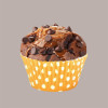 135 Pz Pirottino Rotondo per Muffin o Cupcake in Carta Forno Arancio a Pois Bianco [b2eb05e1]