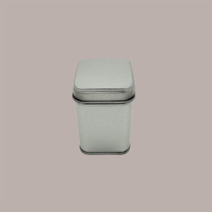 Scatola Portaspezie Quadrato in Alluminio con Tappo Dosatore 53x53x72 mm 5 Pz [4c9464cc]