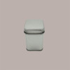 Scatola Portaspezie Quadrato in Alluminio con Tappo Dosatore 53x53x72 mm 5 Pz [4c9464cc]