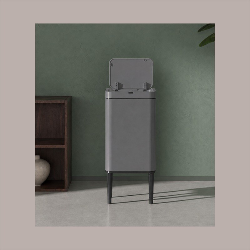 Cestino Pattumiera Automatica con Sensore 20 Litri in Acciaio Inox con Piedini Rialzati JAH6604L [89c8f443]