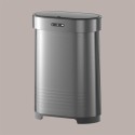 Cestino Pattumiera Automatica con Sensore 60 Lt in Acciaio Inox Titanio Smontabile [605fae4b]