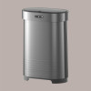 Cestino Pattumiera Automatica con Sensore 60 Lt in Acciaio Inox Titanio Smontabile [605fae4b]