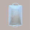 Cesto per Confezioni Regalo Natalizie in Carta Grigio Beige con Fodera cotone Rettangolare Piccolo 300x200H120mm 1 Pz [61d4b376]