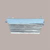 Cesto per Confezioni Regalo Natalizie in Carta Grigio Bianco con Fodera cotone Rettangolare Medio 340x280H160mm 1 Pz [07afaa7f]