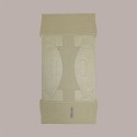 Cesto per Confezioni Regalo Natalizie in Cartoncino Avana Liscio Piccolo Mini Rettangolare 220x155H60mm 10 Pz [ad1941f5]